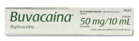Buvacaina 50/10 mg c/25